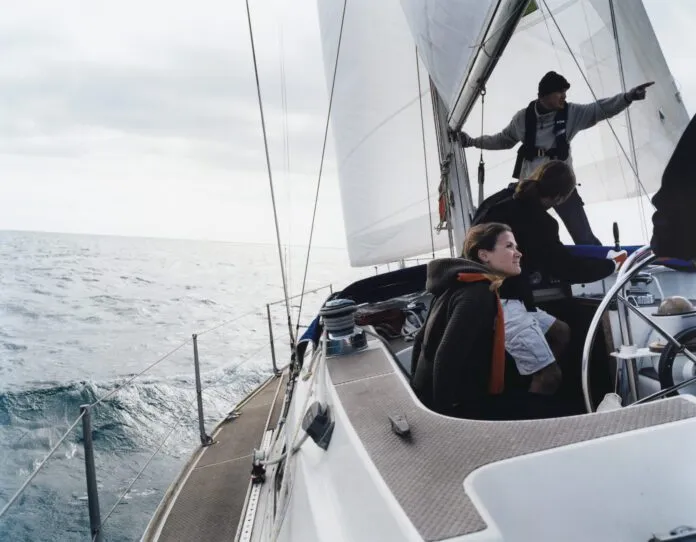 Group on Sailboat The right crew is as essential as the right boat for an enjoyable ocean crossing. (Photo/ Betsie Van Der Meer/ Getty)