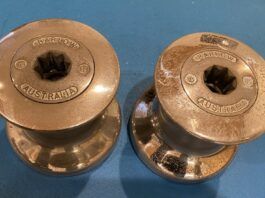 How to Sell Old Sailing Equipment To prep items for selling online, make sure to clean them, take plenty of pictures and provide detailed descriptions, including specs. This pair of Barient #16 single-speed winches sold for $65.93 and netted the author $55.87. (Photo/ Doug Henschen)