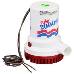 Rule 2000 GPH Non-Automatic Bilge Pump 