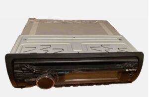 Replaced by a Bluetooth and SiriusXM-ready stereo, this retired CD-playing model sold for $34.50. (Photo/ Doug Henschen)