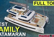 The ULTIMATE Family Charter Catamaran - Bali 5.8 Full Tour video from Practical Sailor