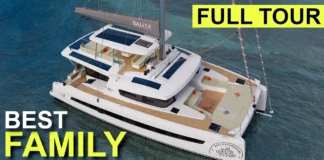 The ULTIMATE Family Charter Catamaran - Bali 5.8 Full Tour video from Practical Sailor