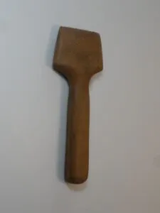 3. Seam Rubber. Mostly I use this for rubbing down self-adhesive sail numbers and sail repair tape. Make it from a hard, fine-grained wood and sand very smooth, but apply no finish. I used walnut. (Photo/ Drew Frye)