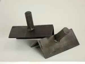  Normally these are clamped in a vice, but they could be screwed to saw horses etc. (Photo/ Drew Frye)