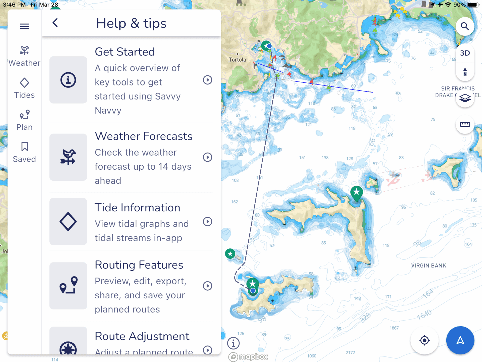 Navigation App Review: Savvy Navvy - Practical Sailor