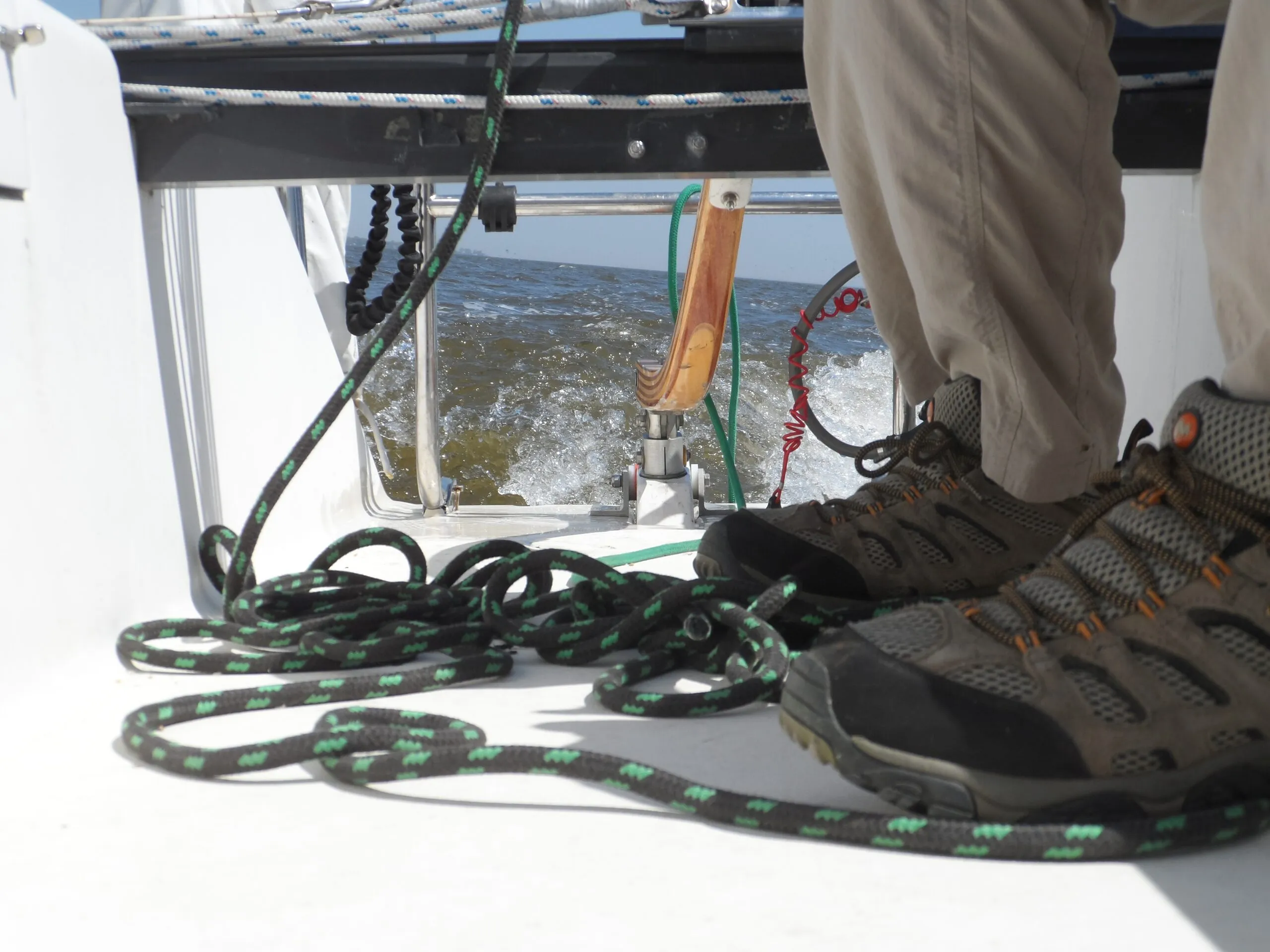 Without the washboard, water in the cockpit was common. (Photo/ Drew Frye)