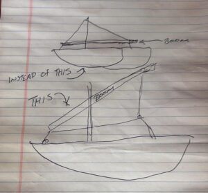 Drawing of the new rig. (Photo/ John Jones)