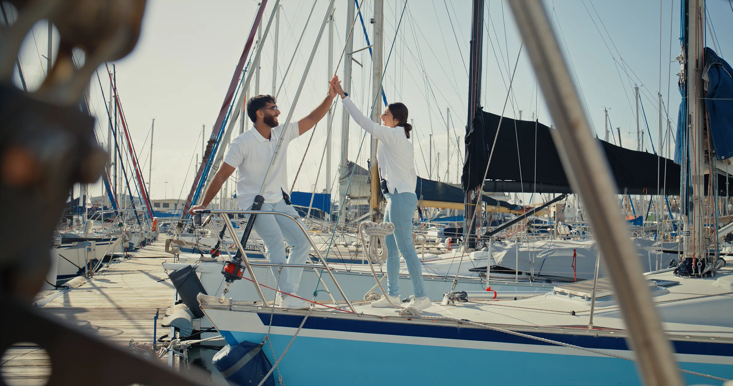 Category A couples communicate well and share responsibilities so both people are educated and capable to operate the boat on their own, if need be.