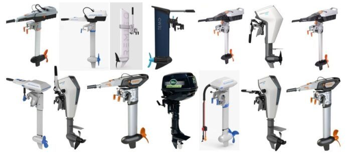 Photo sources: Elco, ePropulsion, Mercury Marine, Remigo, Temo and Torqeedo