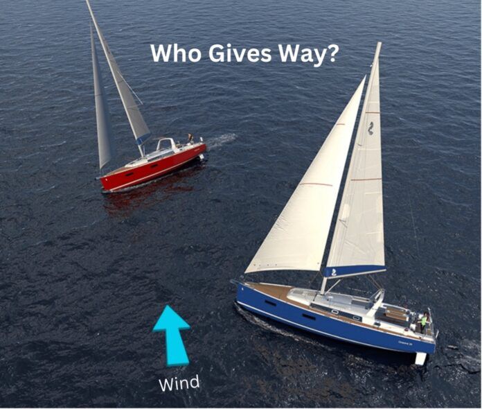 If you don't know the answer to this question, or even if you do, NauticEd has free course offerings to keep your sailing knowledge up to date. (Photo/ NauticEd)