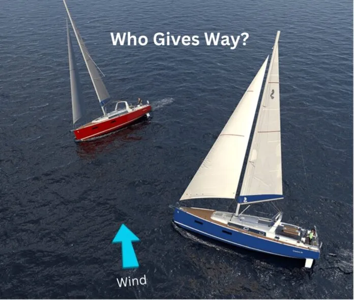 nauticed If you don't know the answer to this question, or even if you do, NauticEd has free course offerings to keep your sailing knowledge up to date. (Photo/ NauticEd)