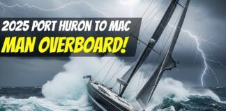 Miracle Sailboat Rescue, Man Overboard in Port Huron To Mackinac Race 2025 video from Practical Sailor
