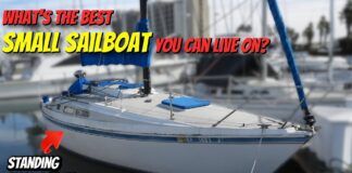 Live On A Cheap and Small Sailboat! The Newport 27 video from Practical Sailor