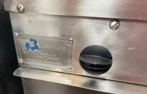 3D printed Shipmate stove knob. (Photo/ Alec Torrie)