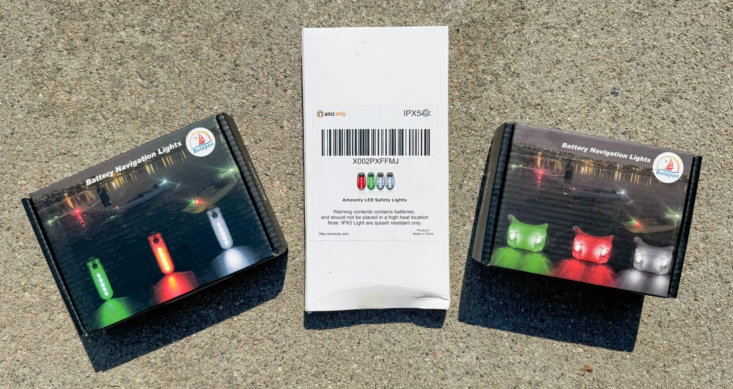 Amazonly 4Pack Kayak Lights. (Photo/ Todd Vorenkamp)