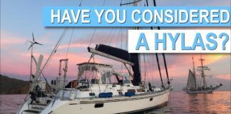 HEAVILY MODIFIED Hylas 46 World Cruiser Full Tour video from Practical Sailor
