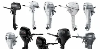 Photos courtesy of Honda Marine, Mercury Marine, Suzuki Marine, Tohatsu and Yamaha Motor Corp.
