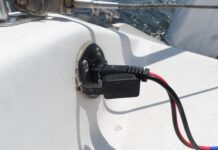 Waterproof Connectors: 4 Year Update of SAE 2-Pin Connectors SAE 2-pin conector for autohelm. The Muyimu broke, so this is now my favorite. (Photo/ Drew Frye)