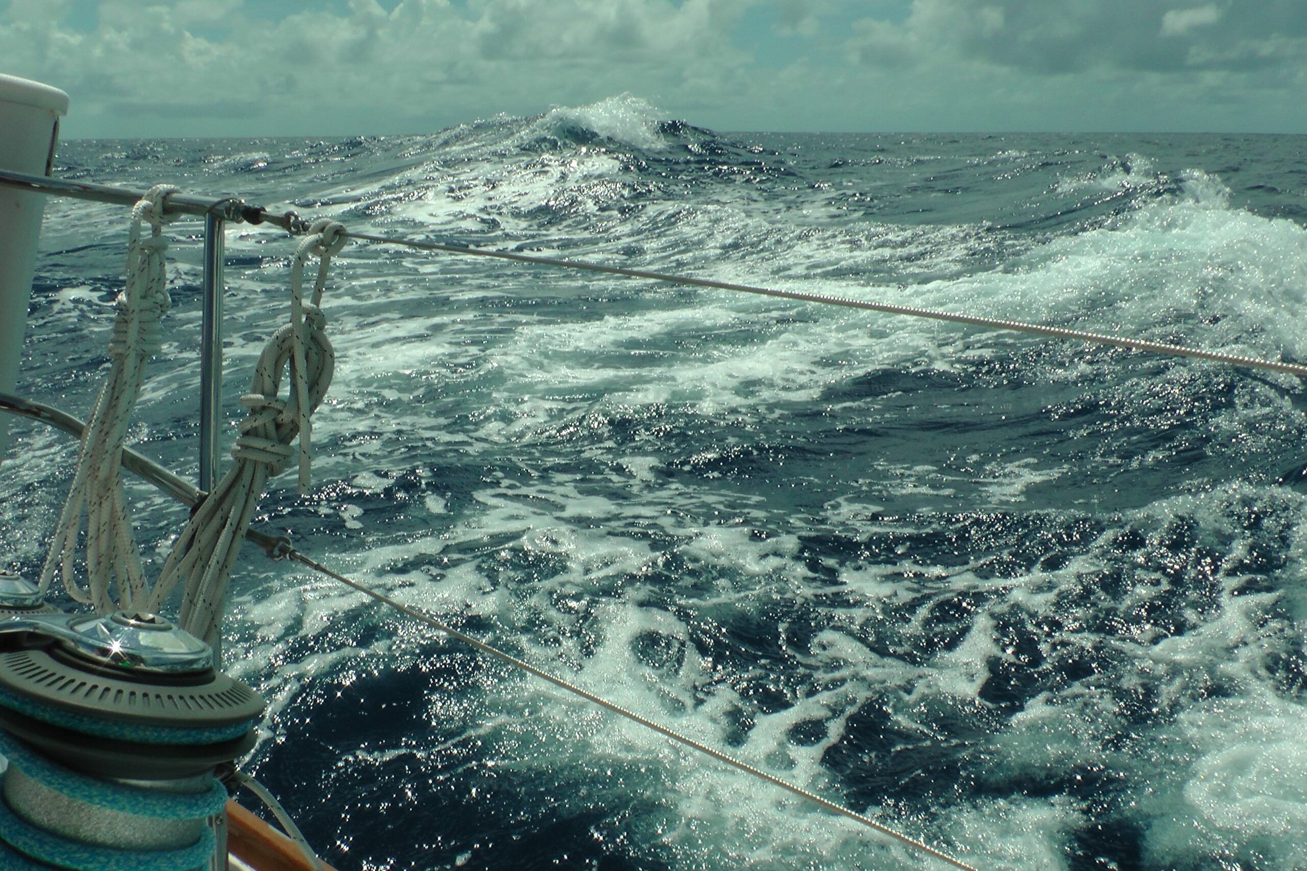 The occasional squall rolling through. (Photo/ Bert Vermeer)