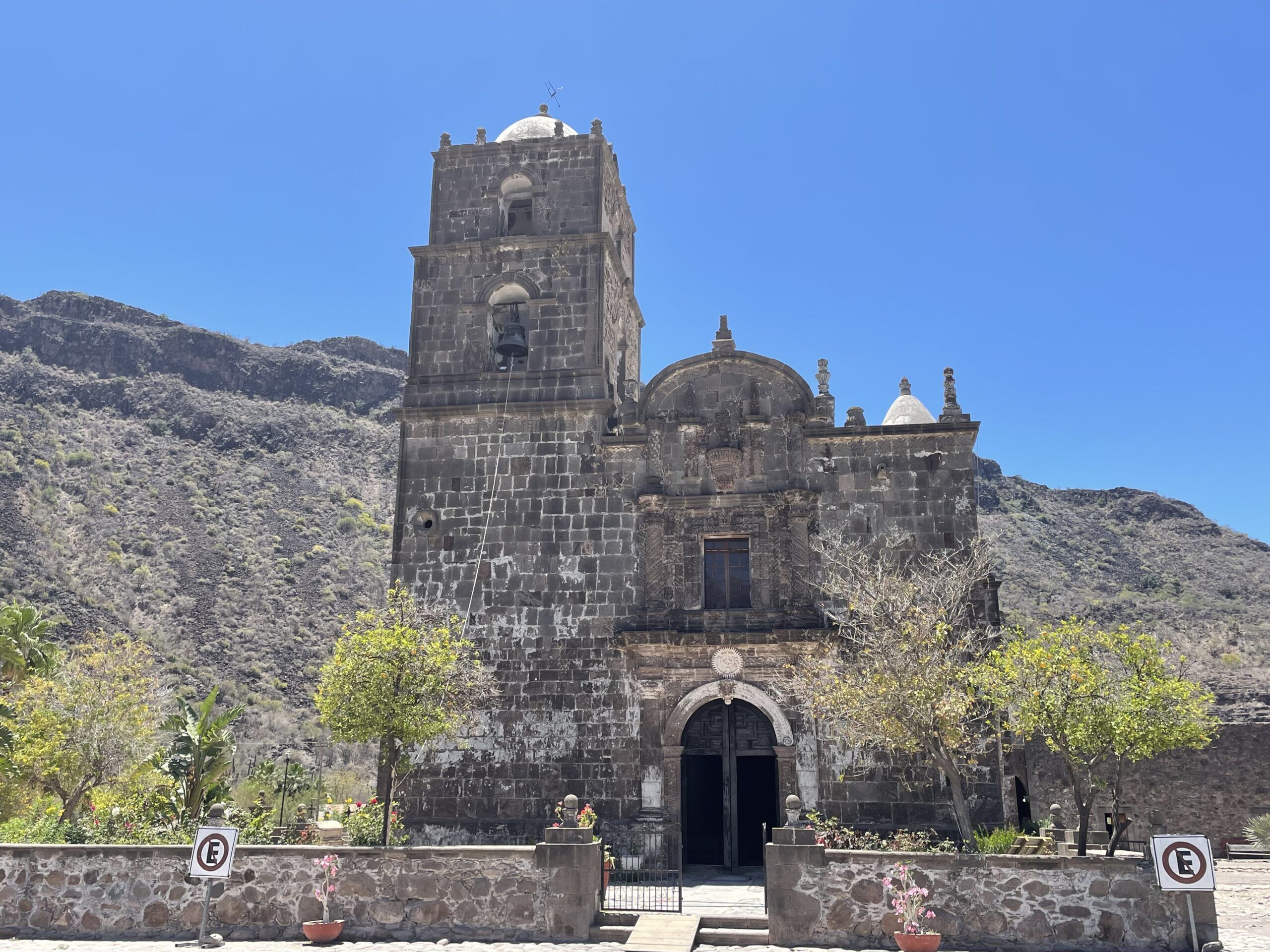 The Mission in the mountains outside of Loreto. (Photo/ Jaclyn Jeffrey)
