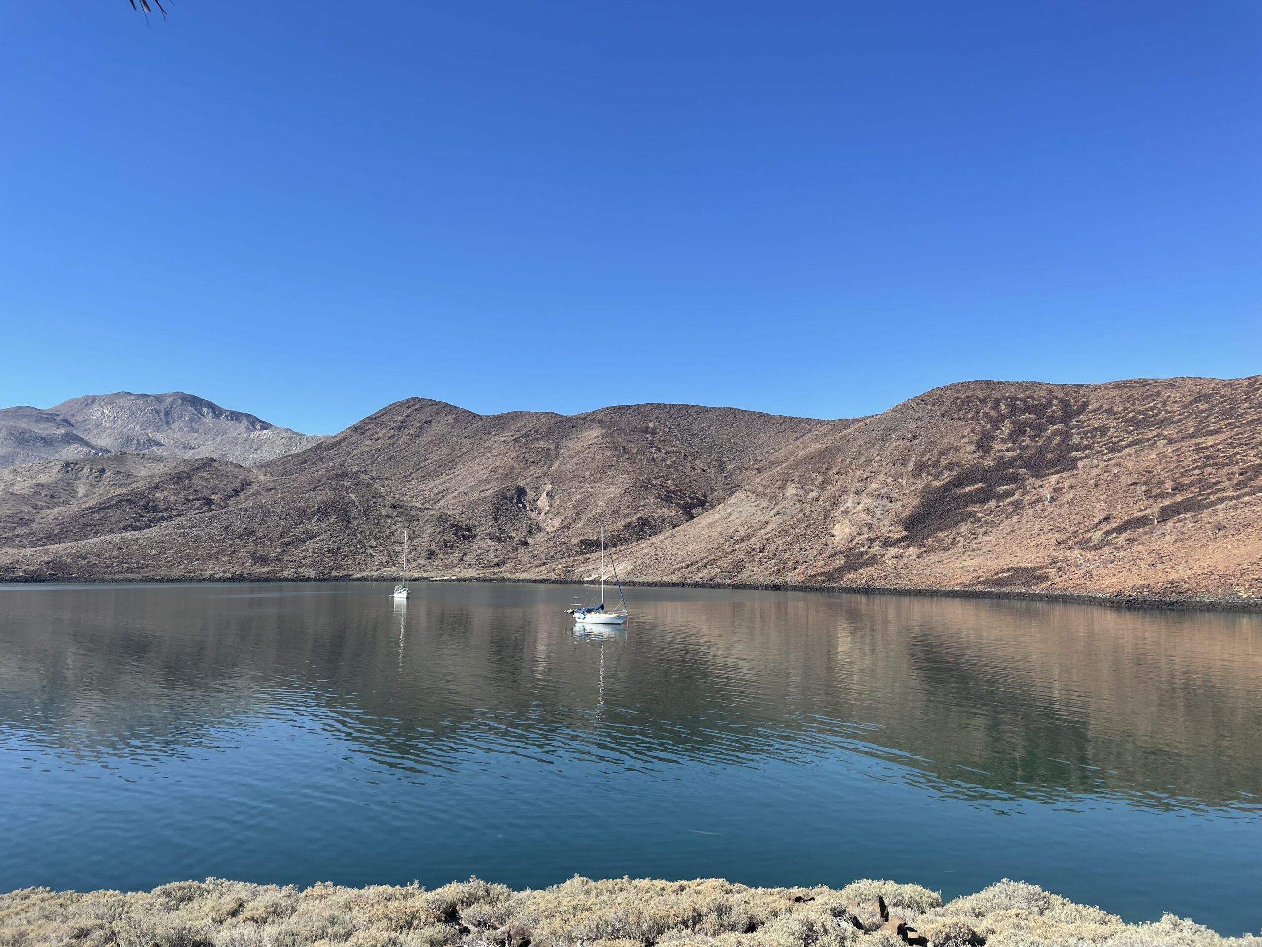 Anchored at Puerto Don Juan. (Photo/ Jaclyn Jeffrey)