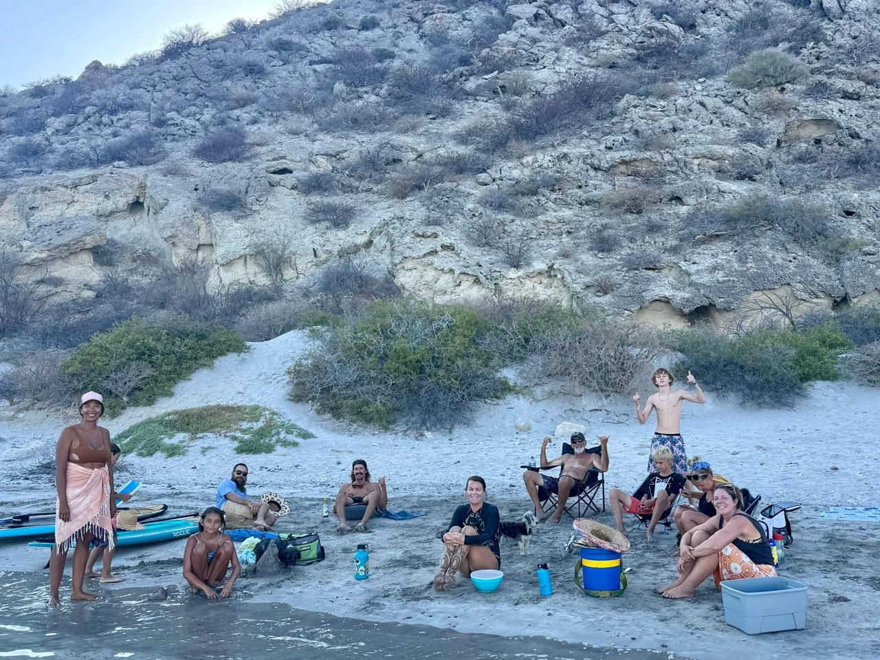 Another happy hour on the beach. (Photo/ Jaclyn Jeffrey)