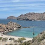 The author's boat, Raicilla, anchored at Agua Verde in the Sea of Cortez. (Photo/ Jaclyn Jeffrey)
