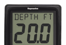 Waterline or Keel? Setting Your Depth Sounder Raymarine i50 Depth offers audible shallow and deep water alarms, along with depth trend indicators that help the helmsperson monitor changing conditions.