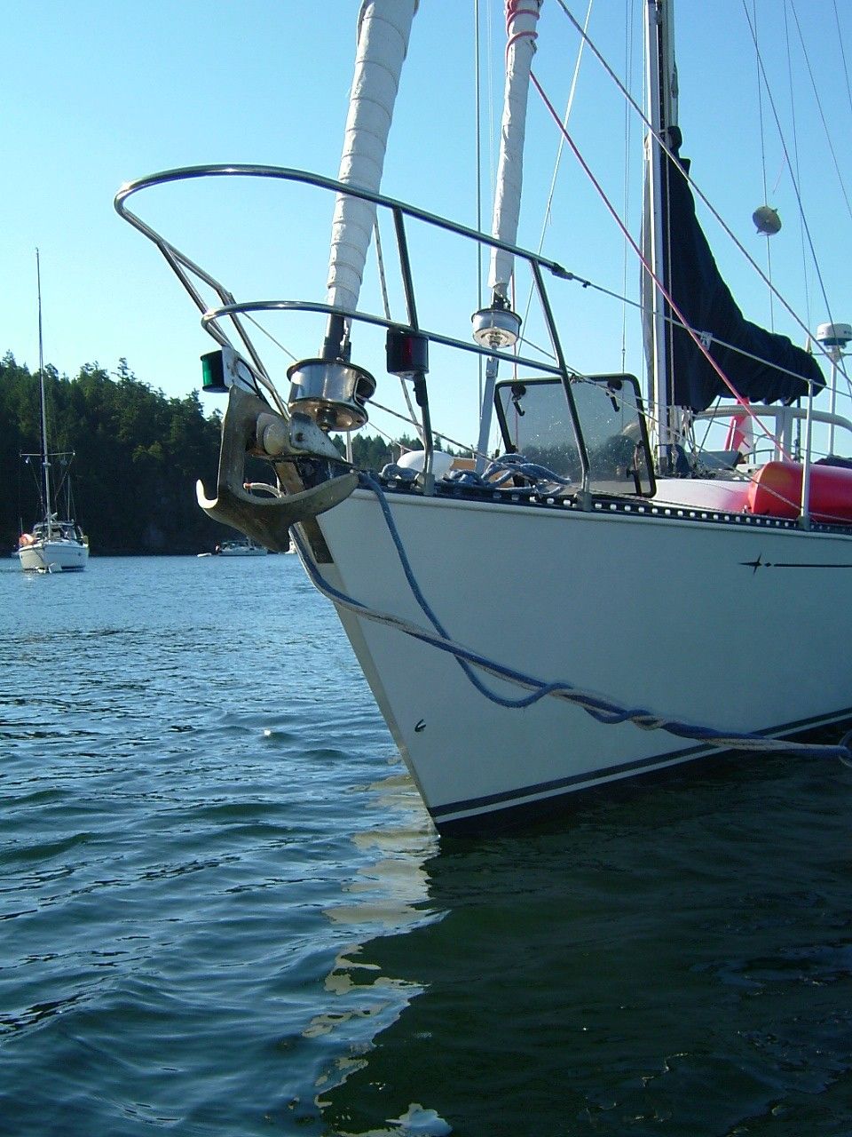 No damage to the bow. (Photo/ Bert Vermeer)