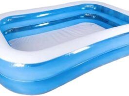 An inflatable pool is a great tool for cleaning your sails. It can be easily packed away and stored between annual sail cleanings.