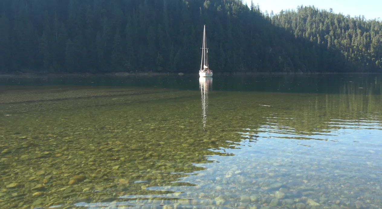 Bacchante Bay. (Photo/ Bert Vermeer)