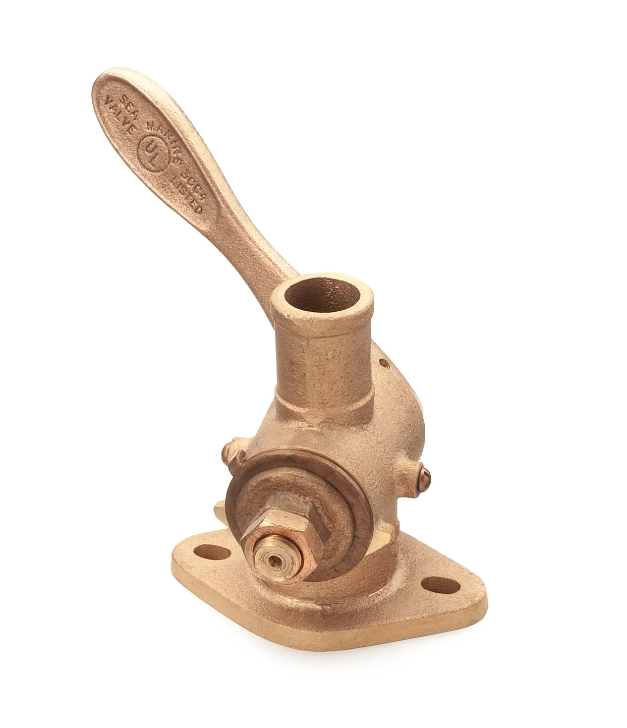 Once cleaned and restored with fresh grease, a tapered plug seacock should operate smoothly with moderate hand pressure on the handle—not the two-handed effort required by a neglected unit. (Image/ Spartan Marine)