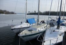 Lithium in Winter: Design for the Cold, Not Around It Ice buildup and frozen mooring lines are obvious winter hazards, but the hidden threat lies below deck. Cold temperatures cripple battery performance and leave unprepared cruisers without heat, engine start, or electrical power. (Photo/ Drew Frye)