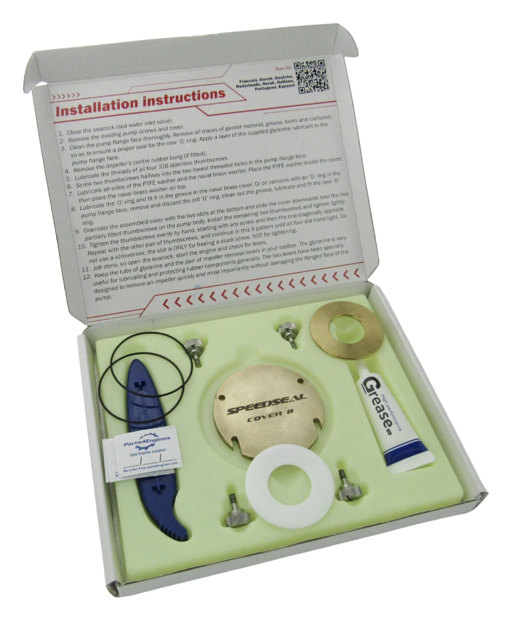 The redesigned Speedseal kit is launching in January 2026, sold at Parts4Engines. (Photo/ Parts4Engines)