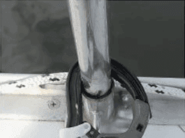 Safety Tether Caution