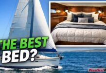 This 40 Foot Sailboat Has the Best Owner’s Bed Ever Built | Catalina 400 MKII video from Practical Sailor