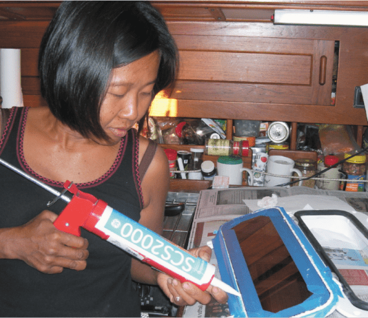 Marine Sealant Adhesion Tests