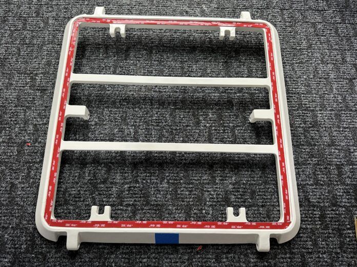 double sided tape on hatch