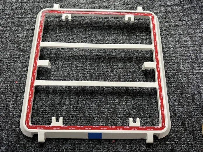 double sided tape on hatch