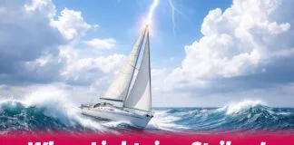 What Happens When Lightning Hits a Sailboat? video from Practical Sailor