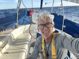 Bruce Maunsell enroute from Mexico to Marquesas. Homeward bound via Polynesia. (Photo/ Bruce Maunsell)