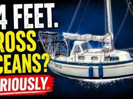This 24 Foot Sailboat Can Cross Oceans… Seriously video from Practical Sailor