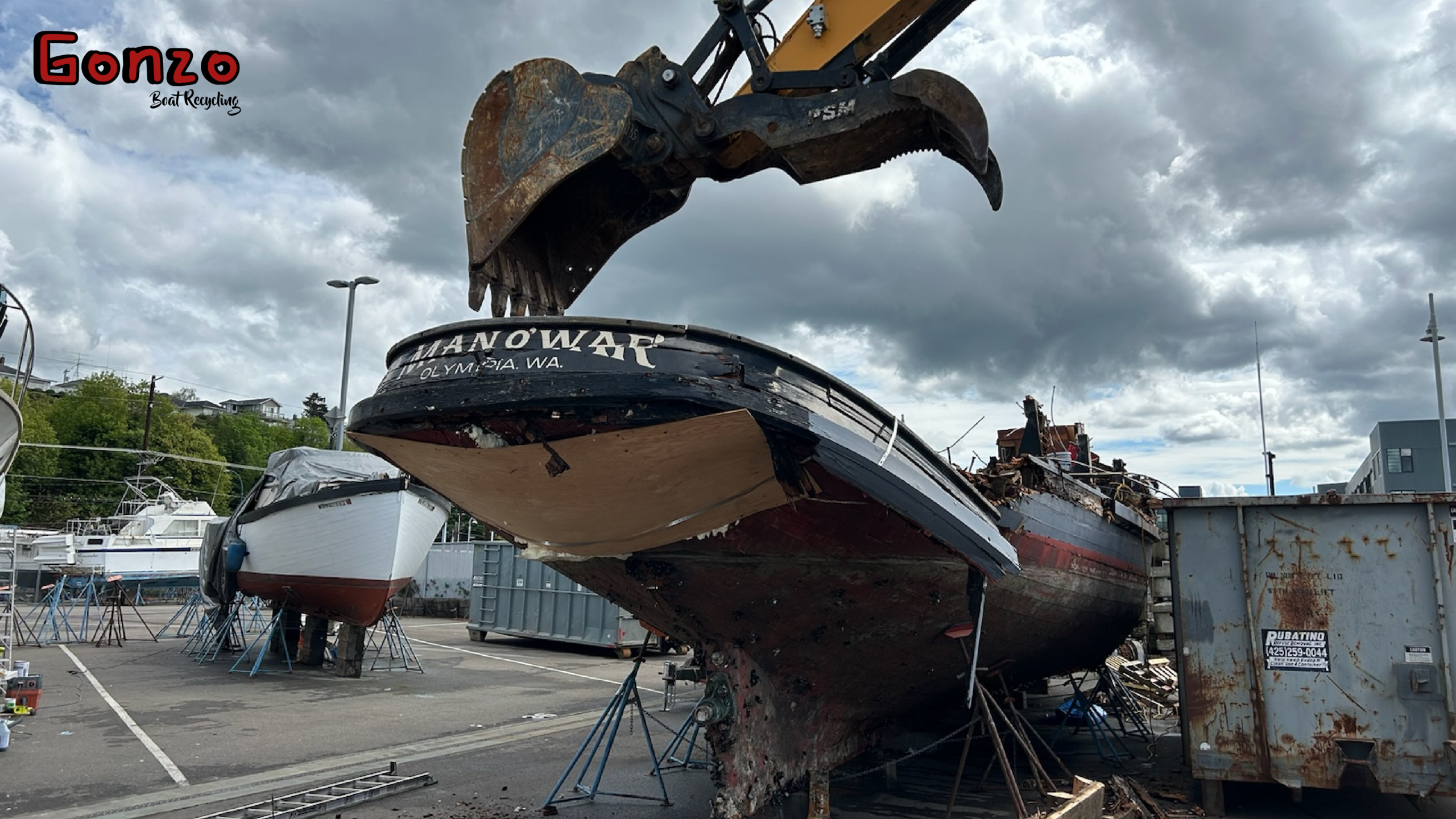 Recycling Your Derelict Boat in the Pacific Northwest