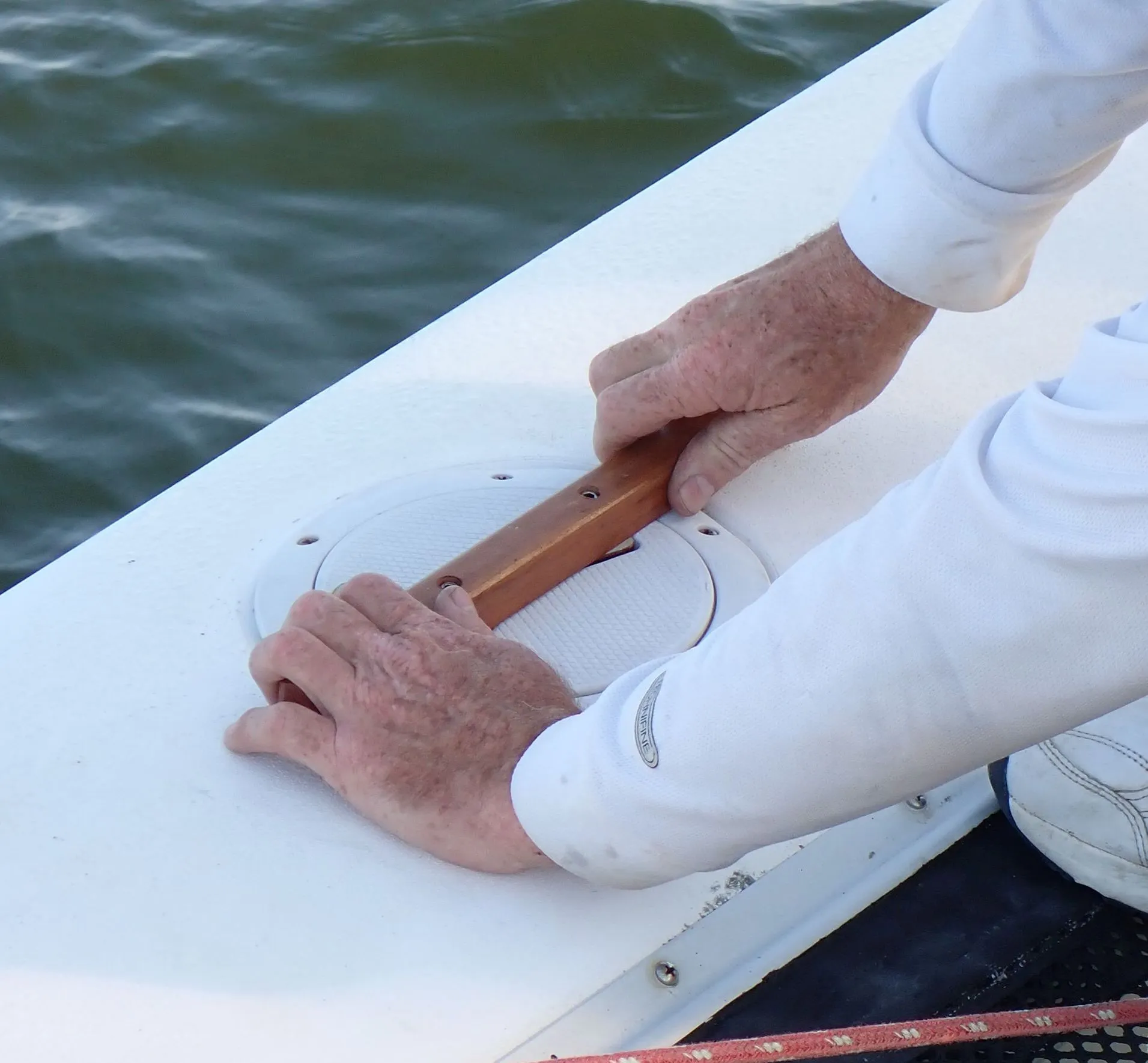 DIY Wrench For 6- and 8-Inch Screw-Out Plastic Deck Plates