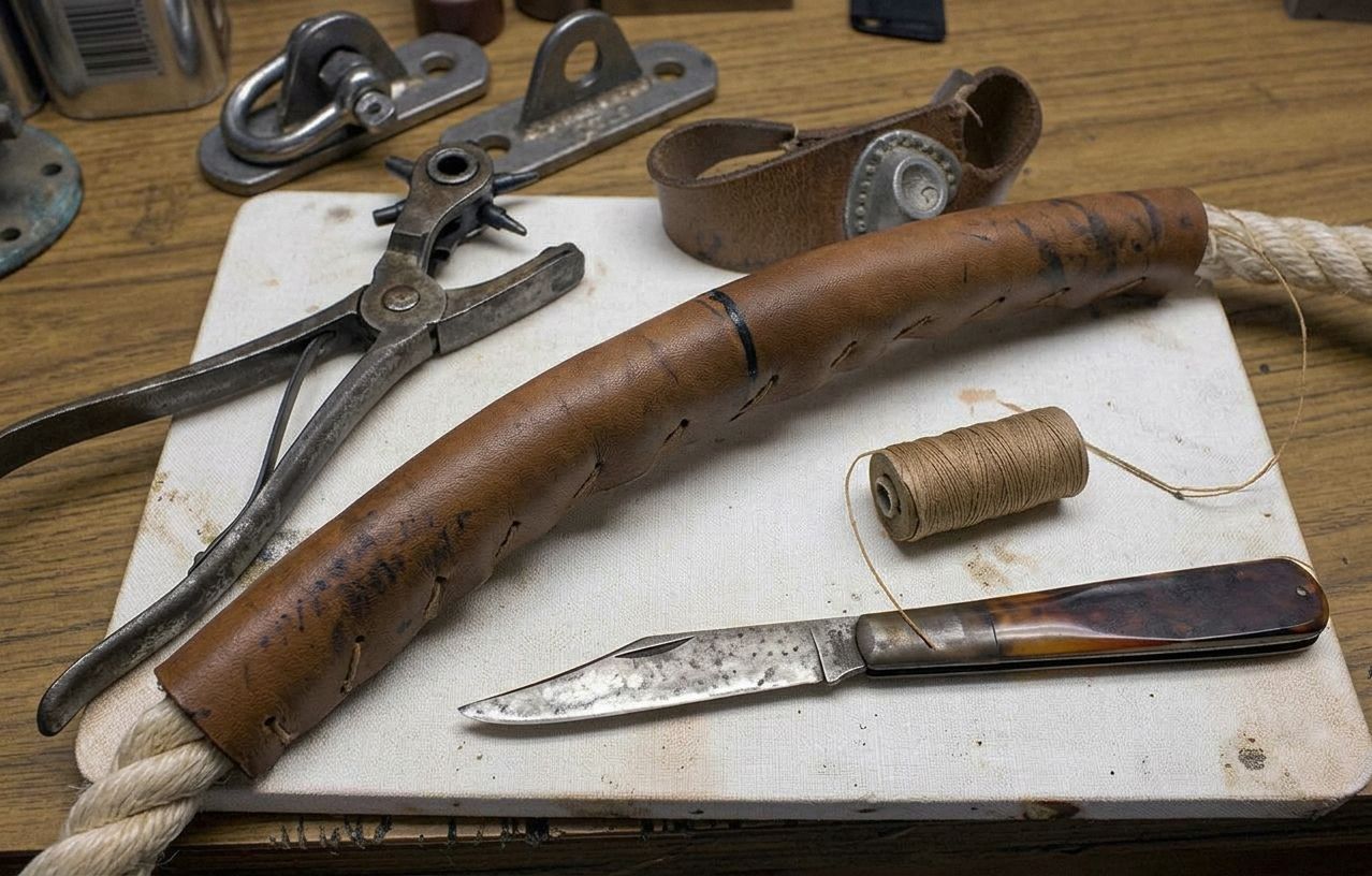 How Can You Make Low-Cost Leather Chafe Guards?
