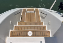 One Year With Flexiteek on High-Wear Transom Steps